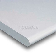 GLOBAL INDUSTRIAL Workbench Top - Plastic Laminate Safety Edge, Light Gray, 72 W x 30 D x 1-5/8 Thick 601365
